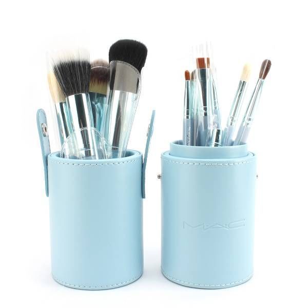 Kit 12 pincéis - Réplica Mac #azul